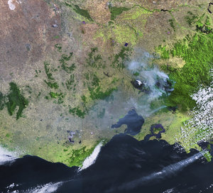 Australia’s deadliest wildfires captured by Envisat