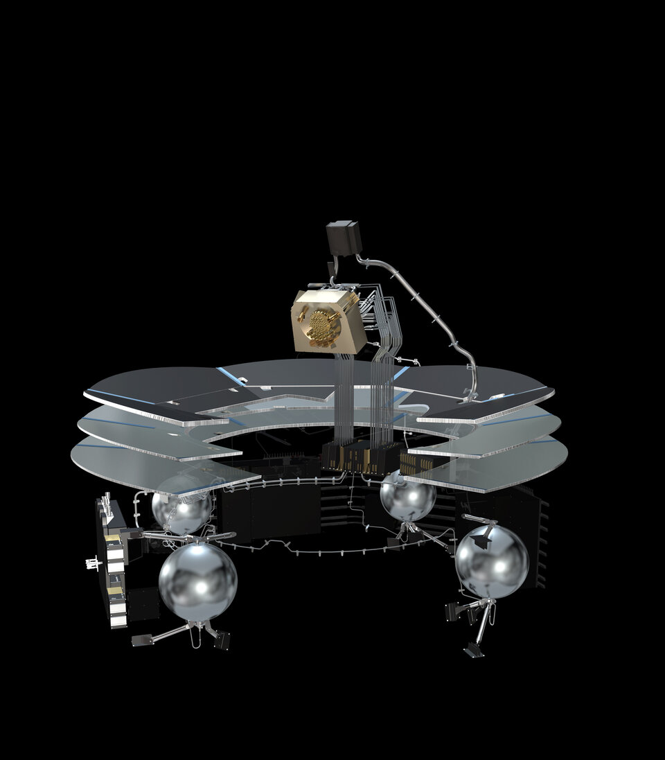 Planck’s cooling system (at 1 degree Kelvin)