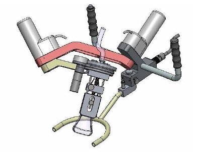 Tele-echography Robot - 3D view