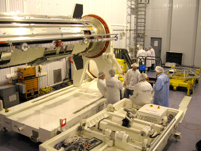 Cleanroom gets busier