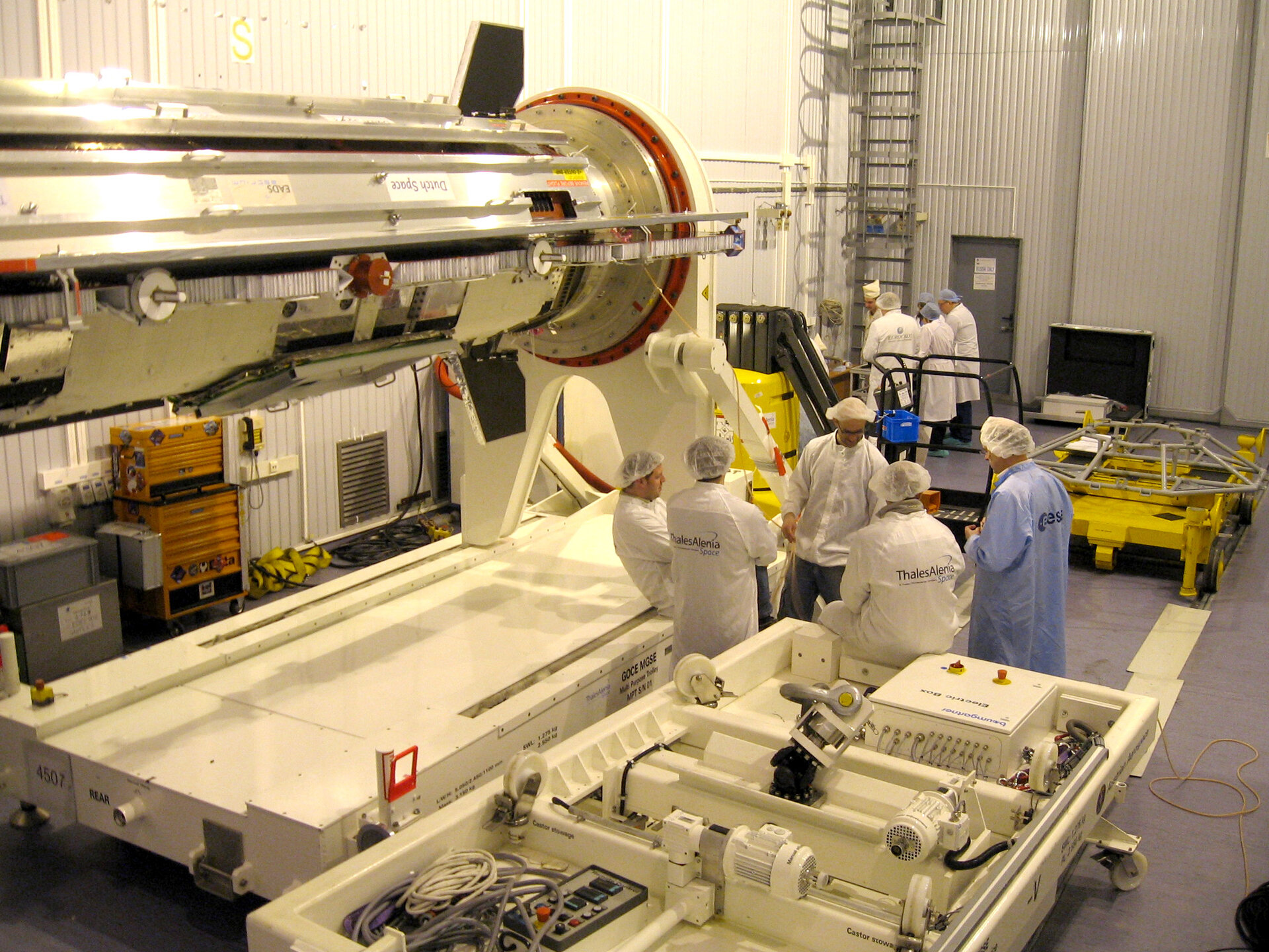 Cleanroom gets busier