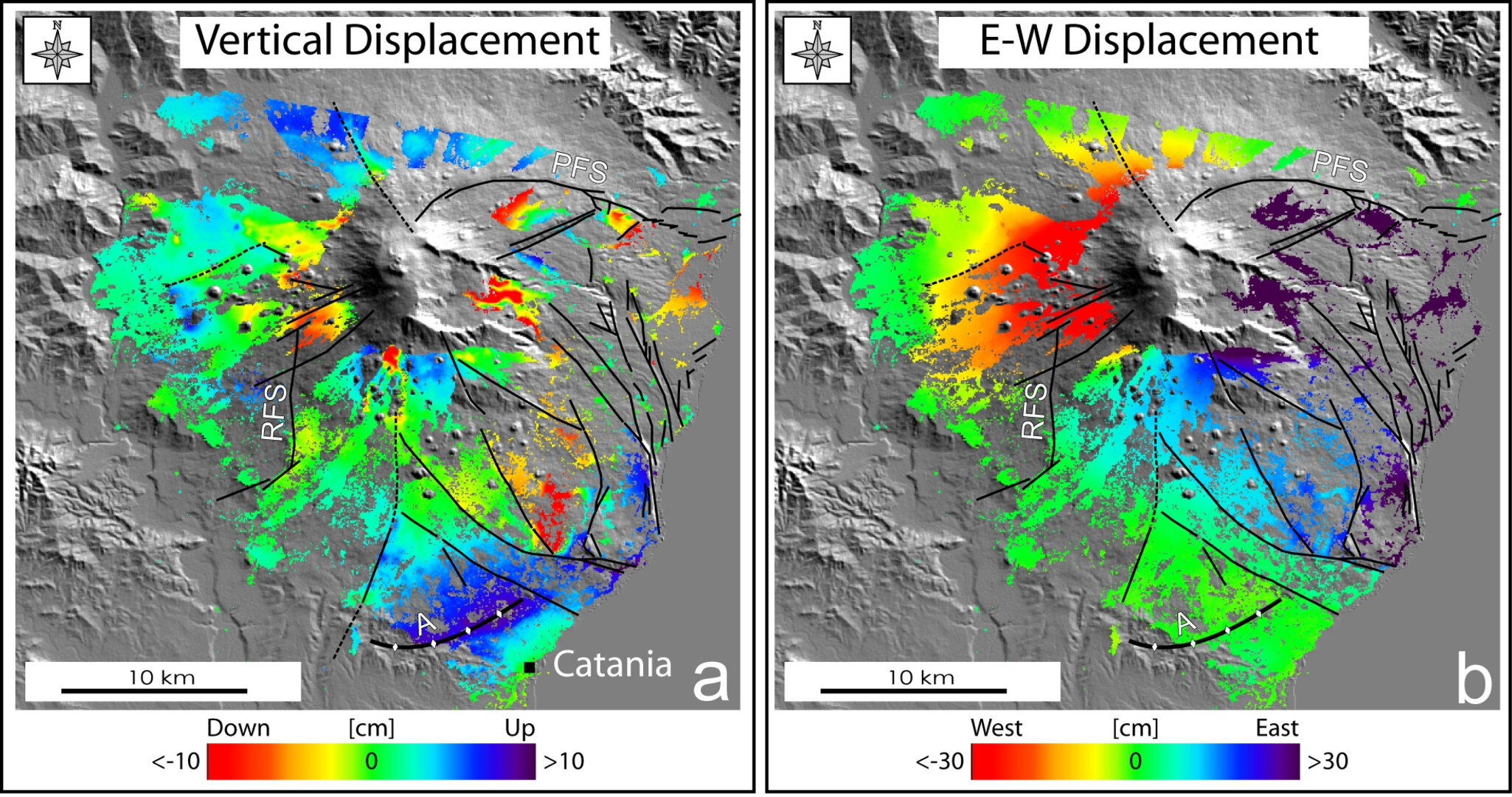 Cumulative deformation maps