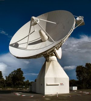 ESA's 15m tracking station, Perth, Australia