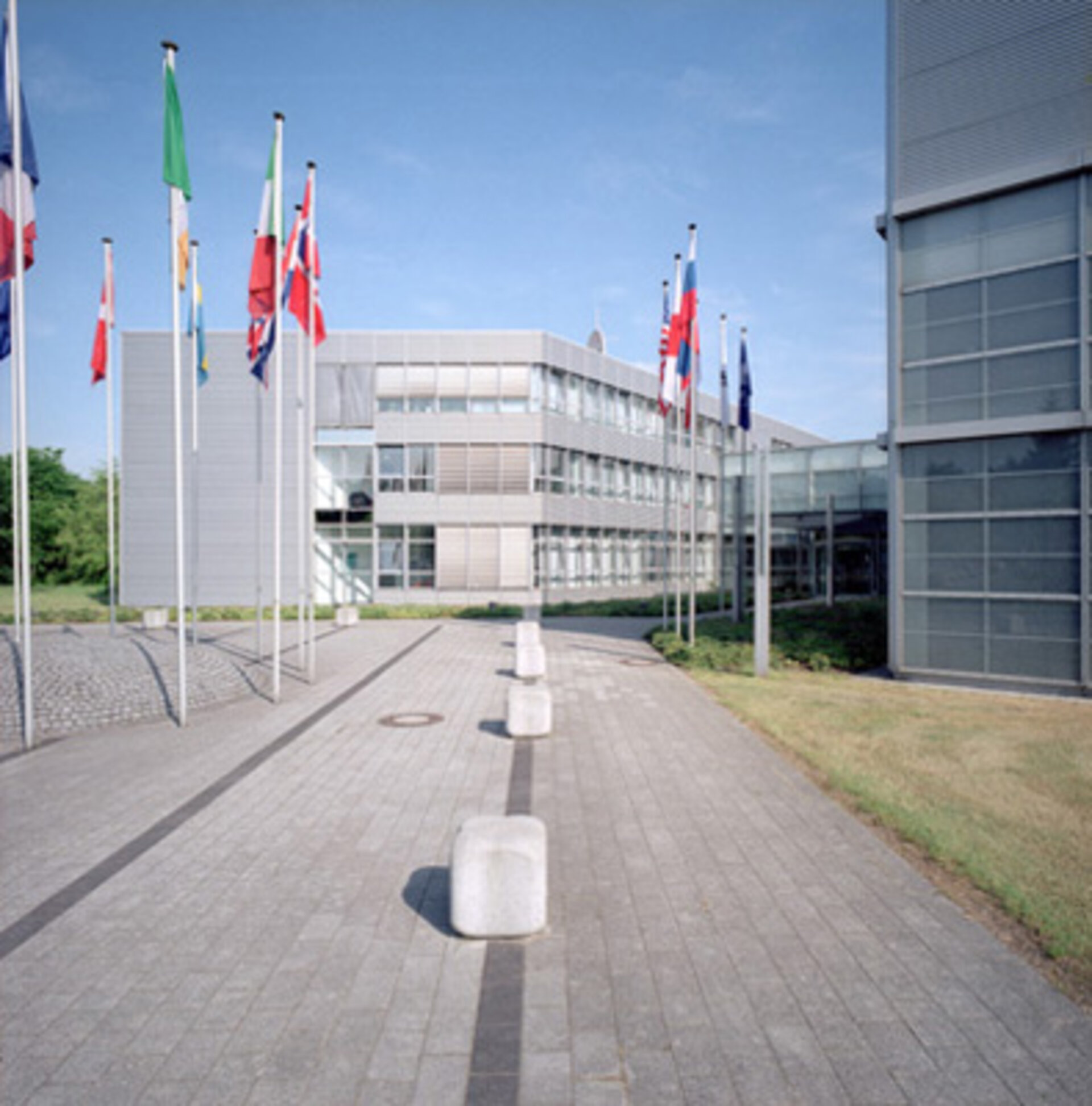 L’entrée del’European Astronaut Centre, port d’attache des astronautes de l’ESA