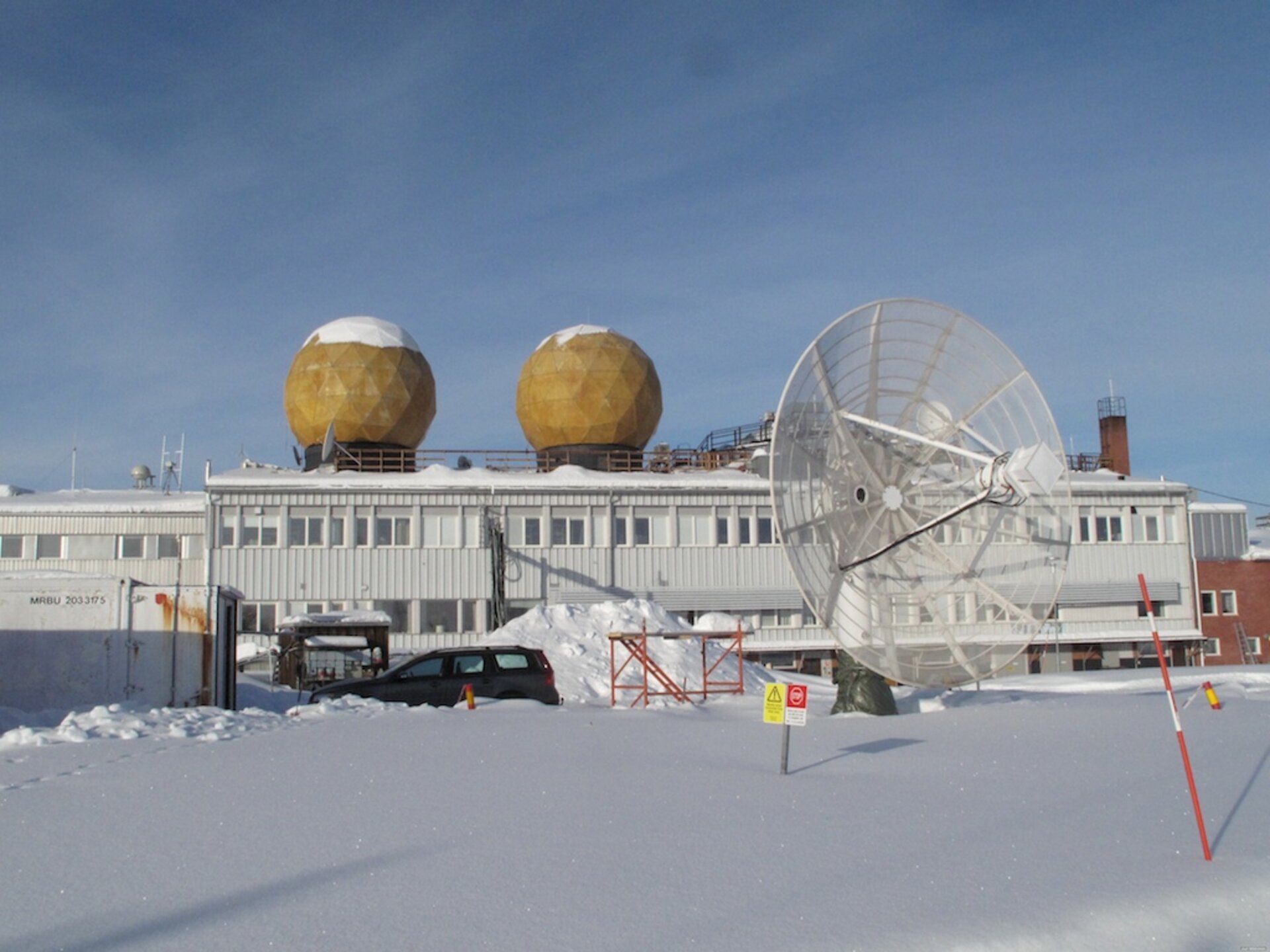 Rakettbasen i Kiruna