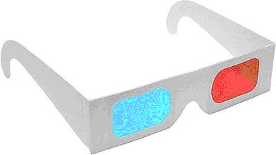 Typical 3D glasses