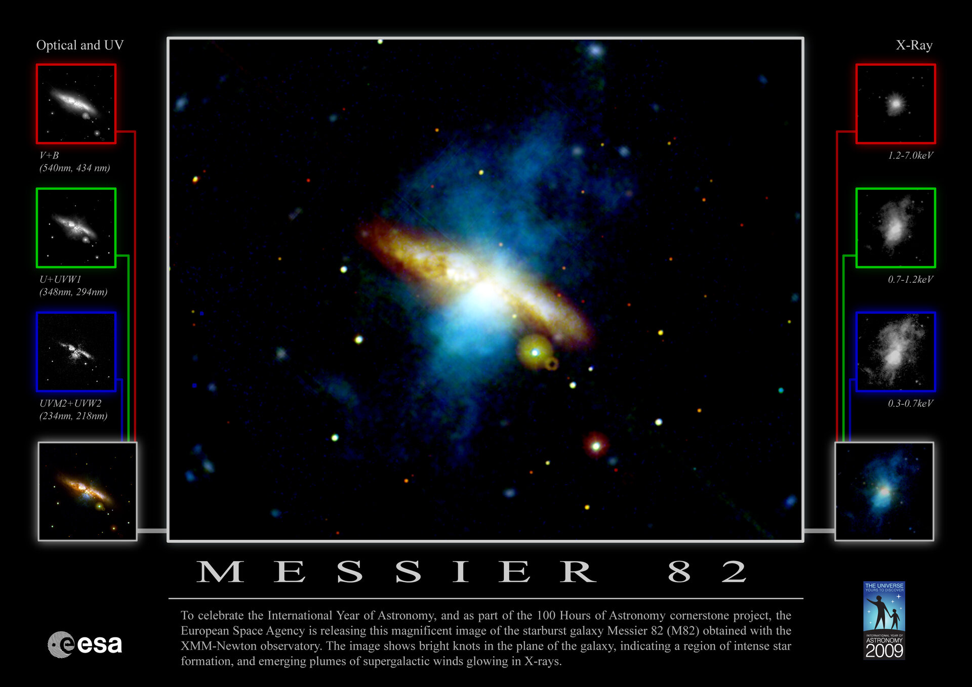 Messier 82 poster