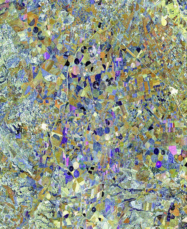 Radarsat-2 image of Barrax in Spain