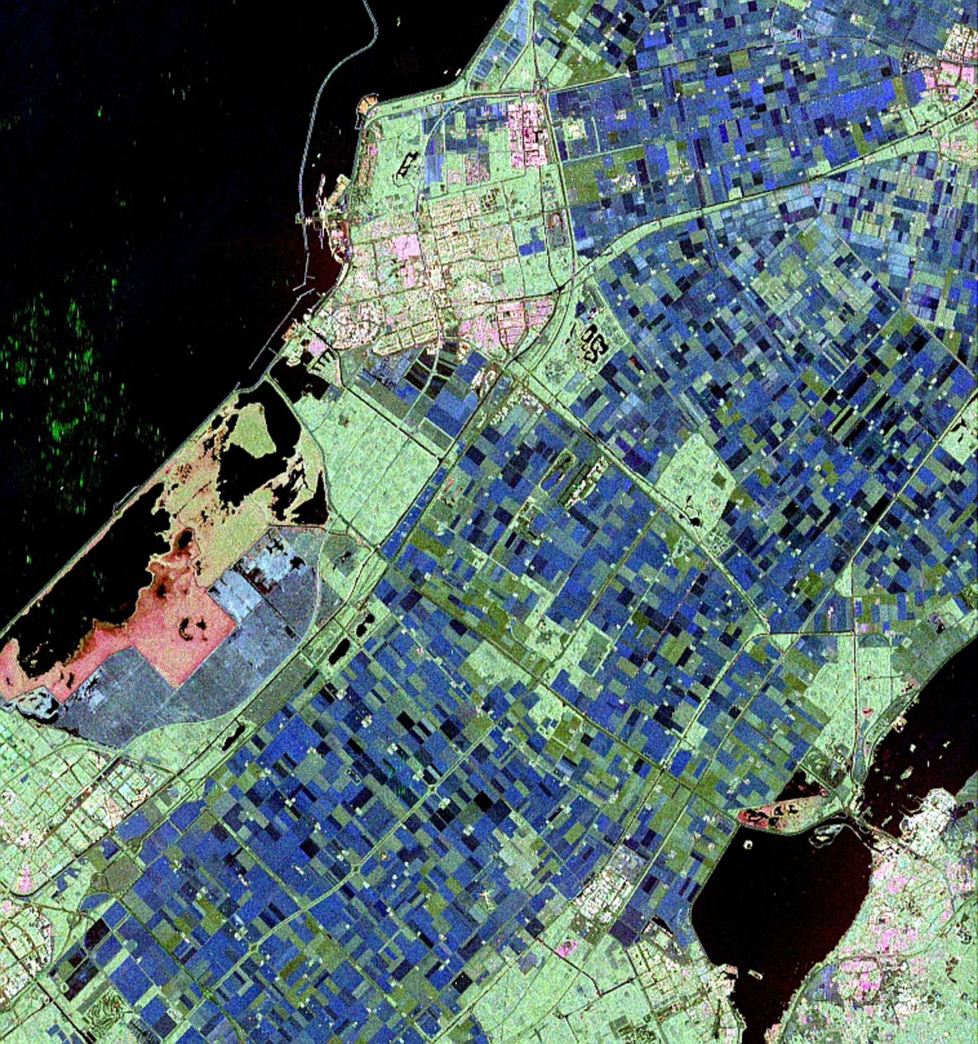 Radarsat-2 image of Flevoland in the Netherlands