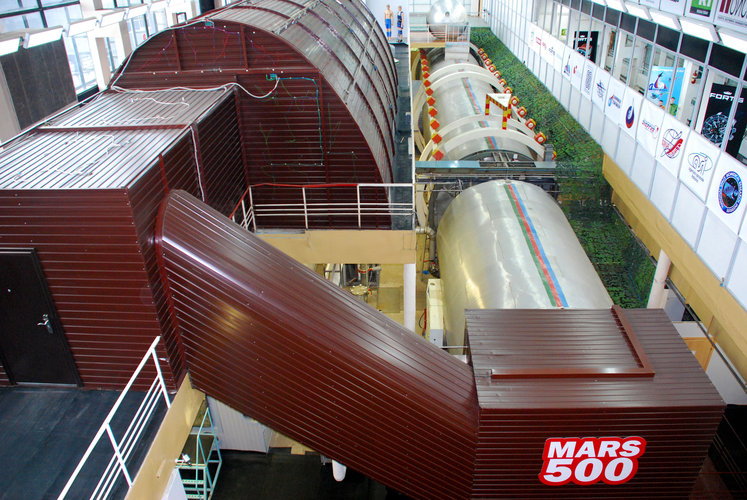 The isolation facility at the Russian Institute of Biomedical Problems in Moscow