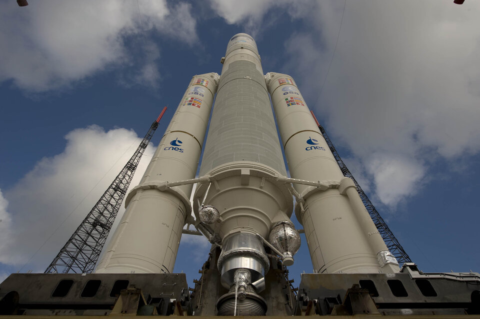 Ariane-5 poskytne důležitá data pro budoucí systémy