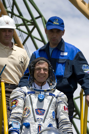 Canadian Space Agency astronaut Robert Thirsk