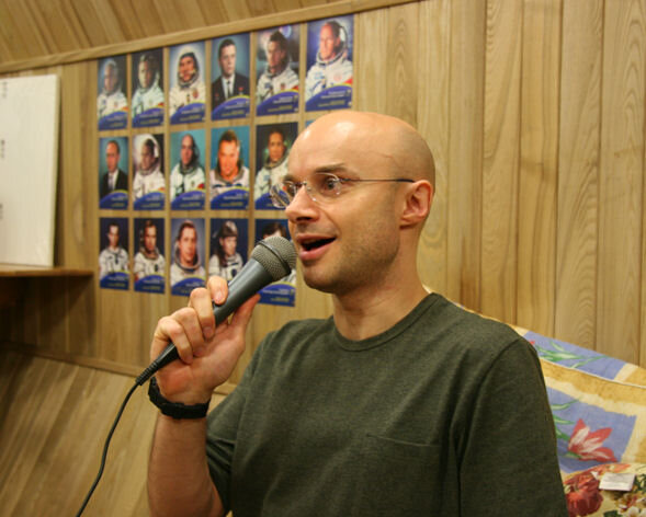 Cyrille joins in karaoke to celebrate Oliver's birthday