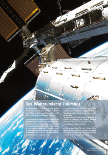 Das Weltraumlabor Columbus