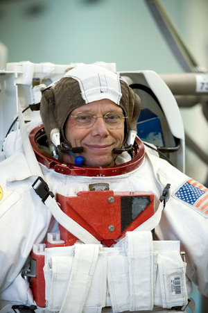 ESA astronaut Christer Fuglesang is ready for spacewalk training