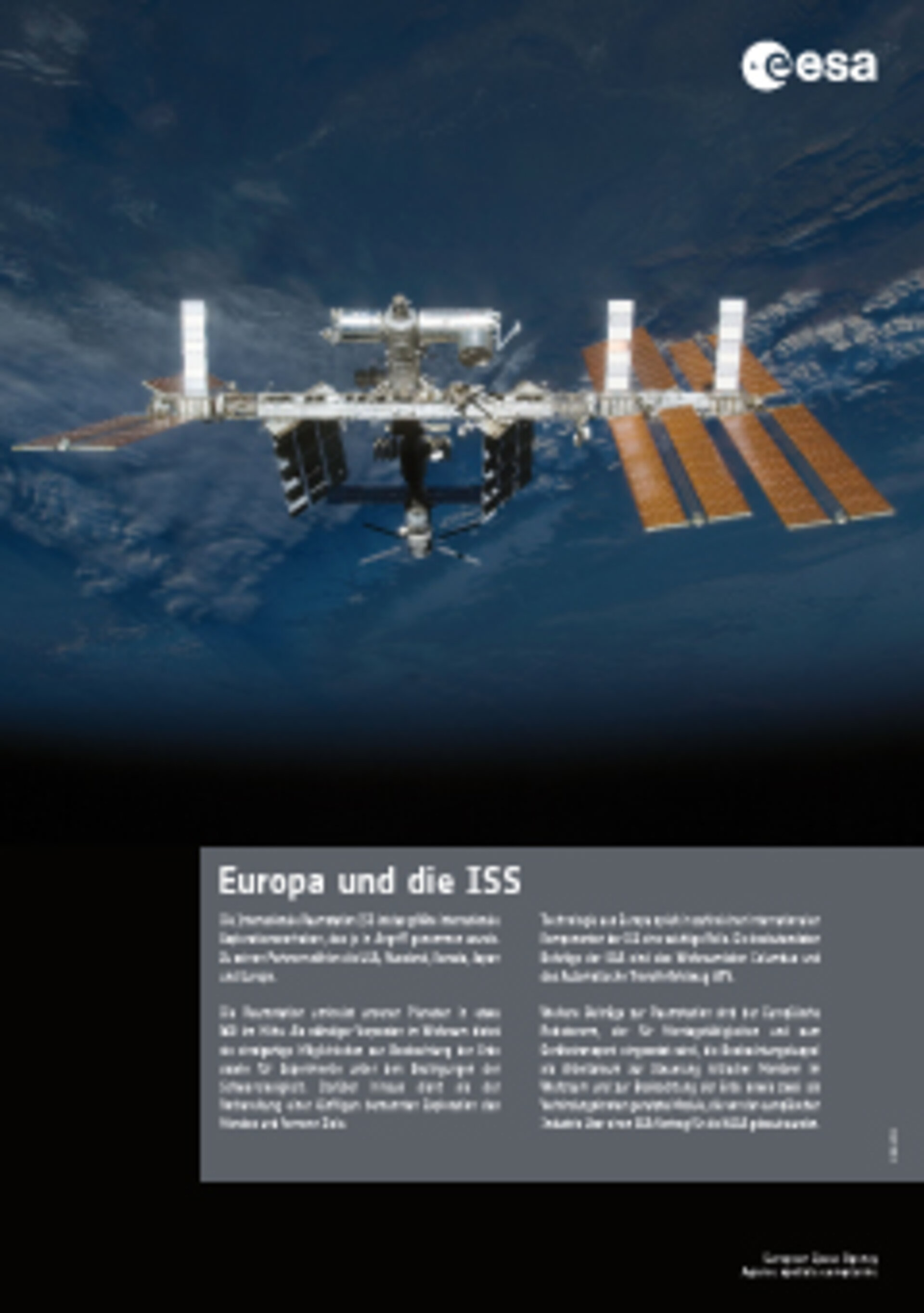 Europa und die ISS
