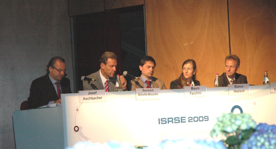 GMES panel at ISRSE