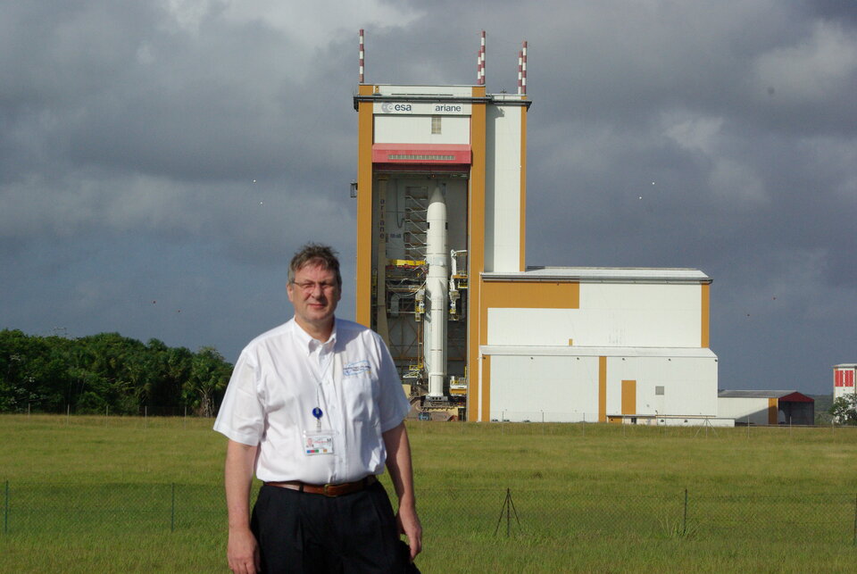 Thomas Passvogel, Director del Proyecto Herschel y Planck para la ESA