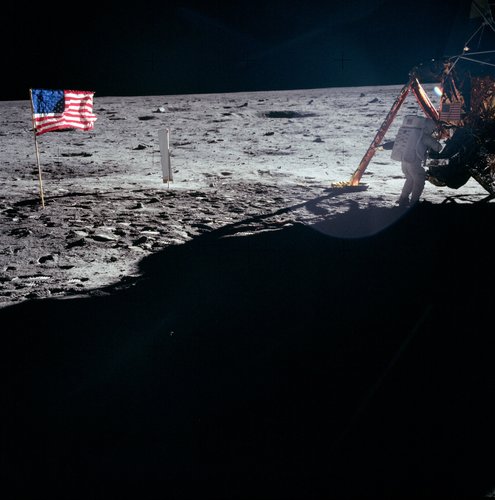 Armstrong on the Moon