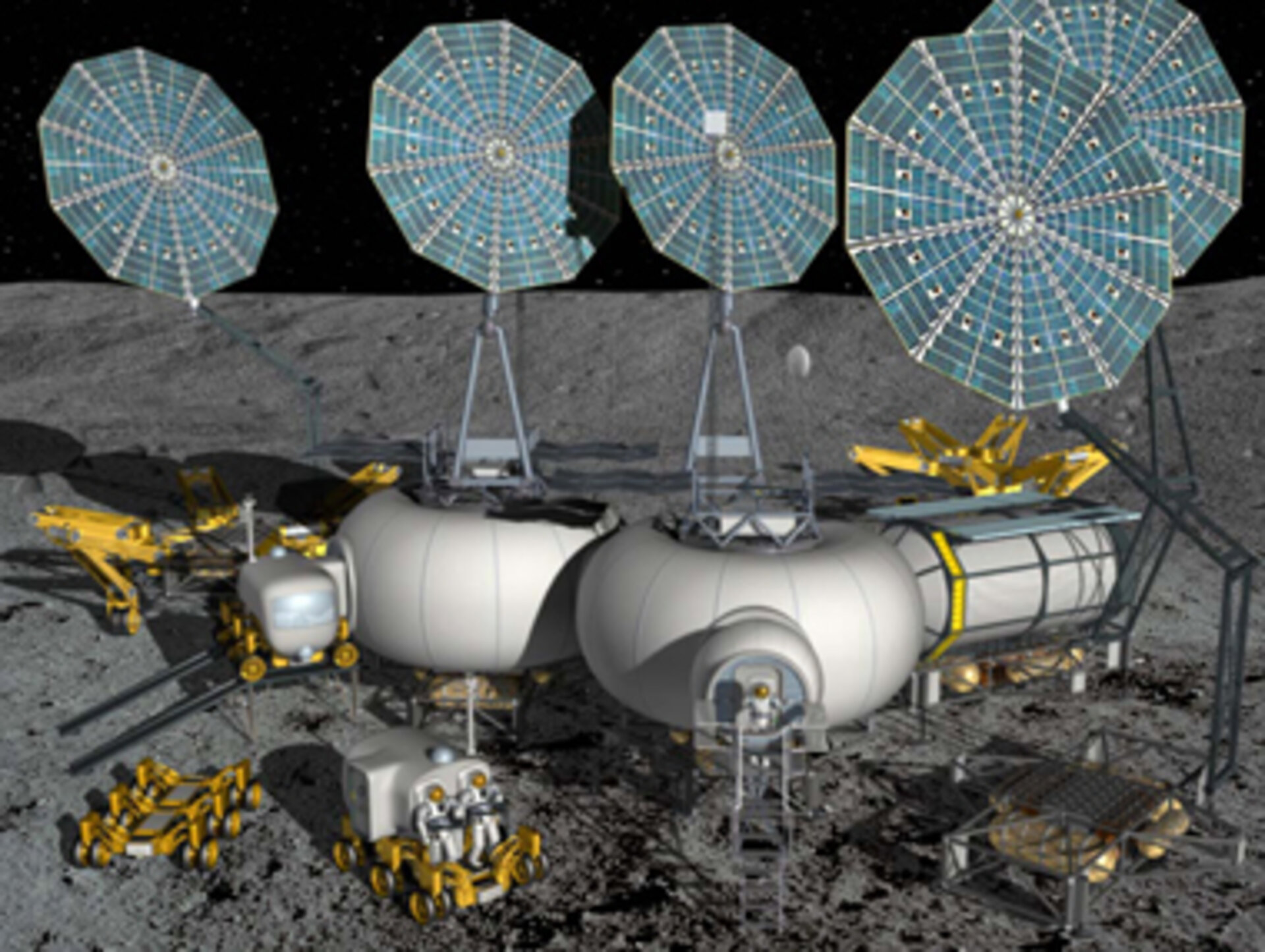 Att bi i rymden, exempelvis i en bas på månen, handlar inte bara om teknik.