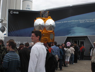 External view of the ESA Pavilion, Paris Air Show