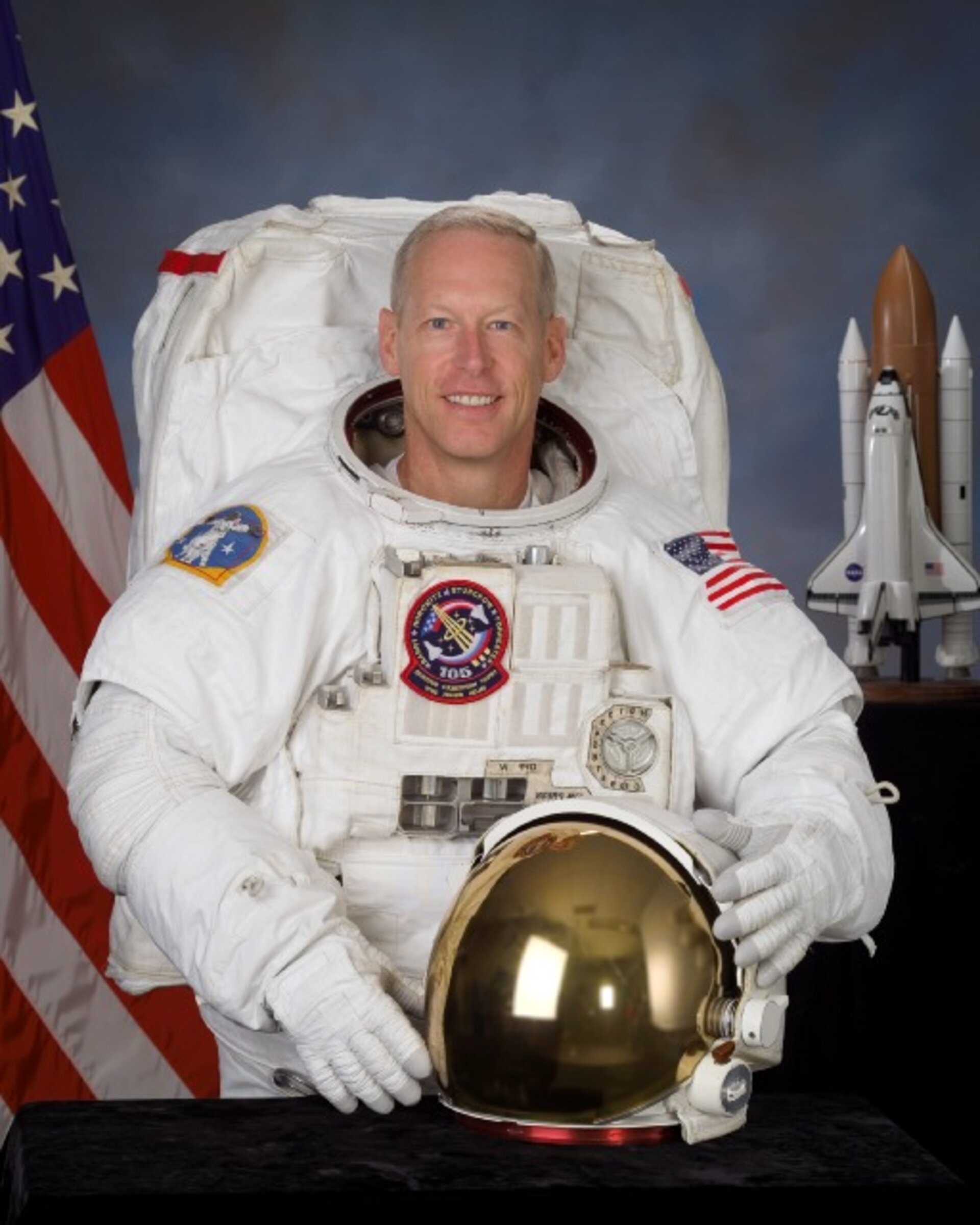 NASA astronaut Patrick G. Forrester