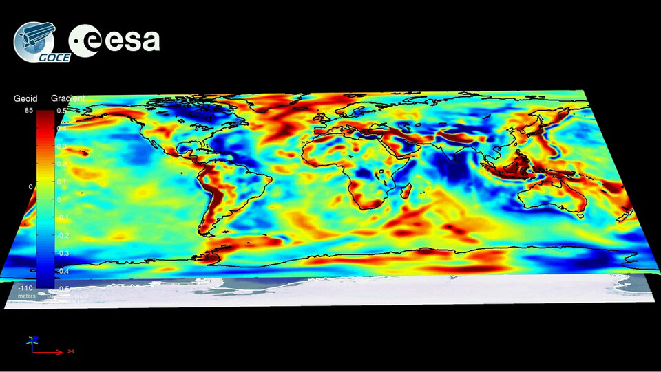 Gravity gradient simulations <br><br>