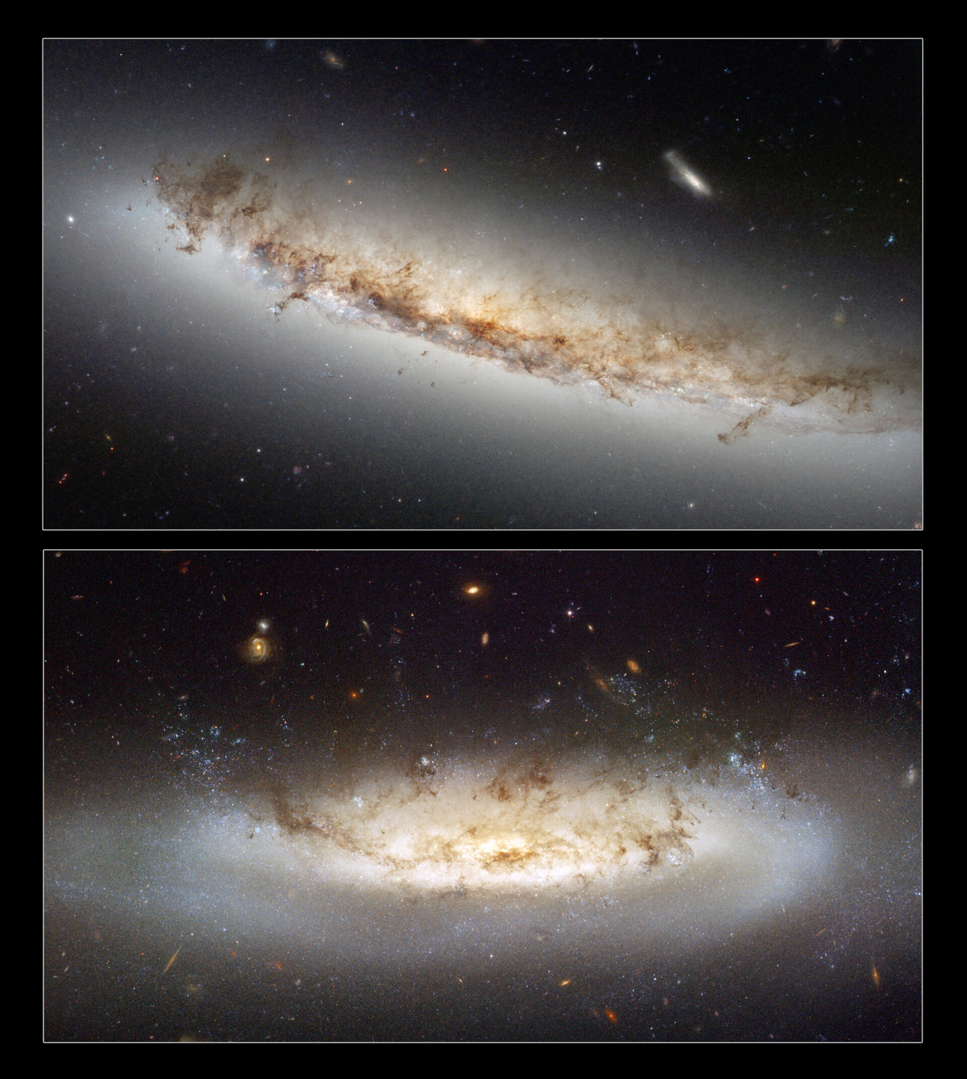 NGC 4522 y NGC 4402