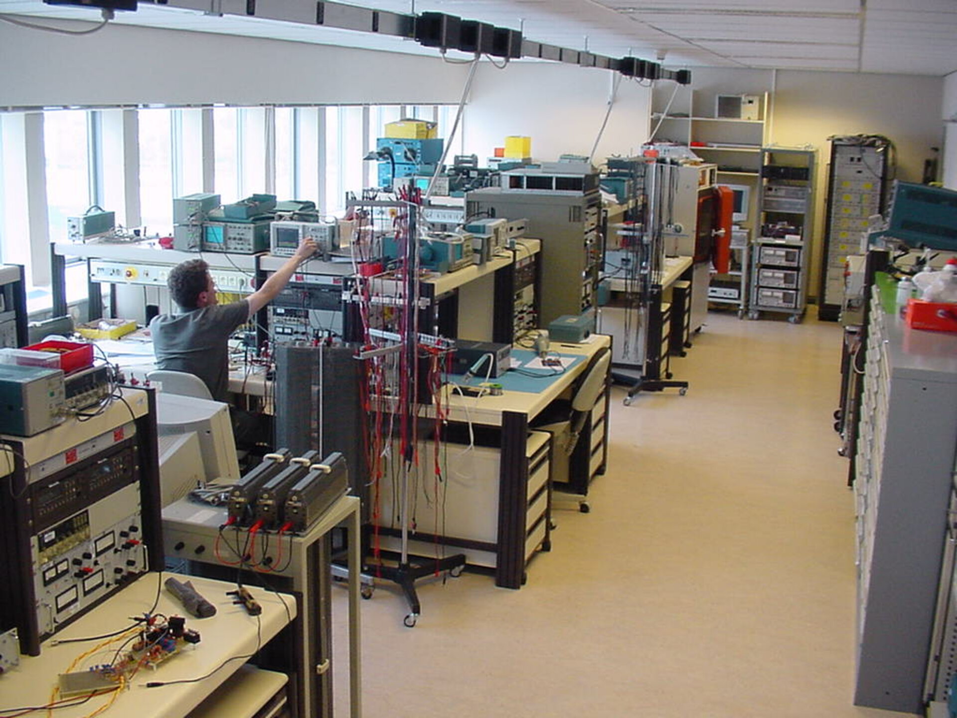 Power electronics laboratory workspaces
