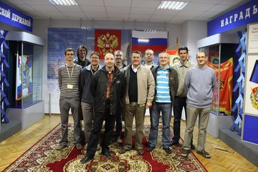 Proba-2 launch team group picture at the museum