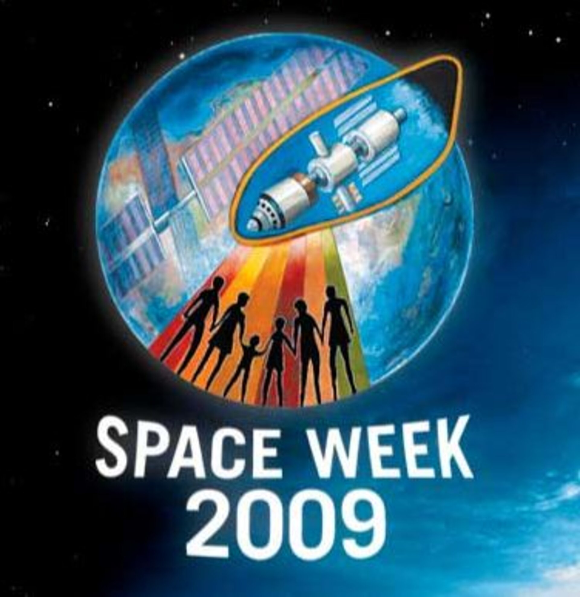 Space Week 2009 logo