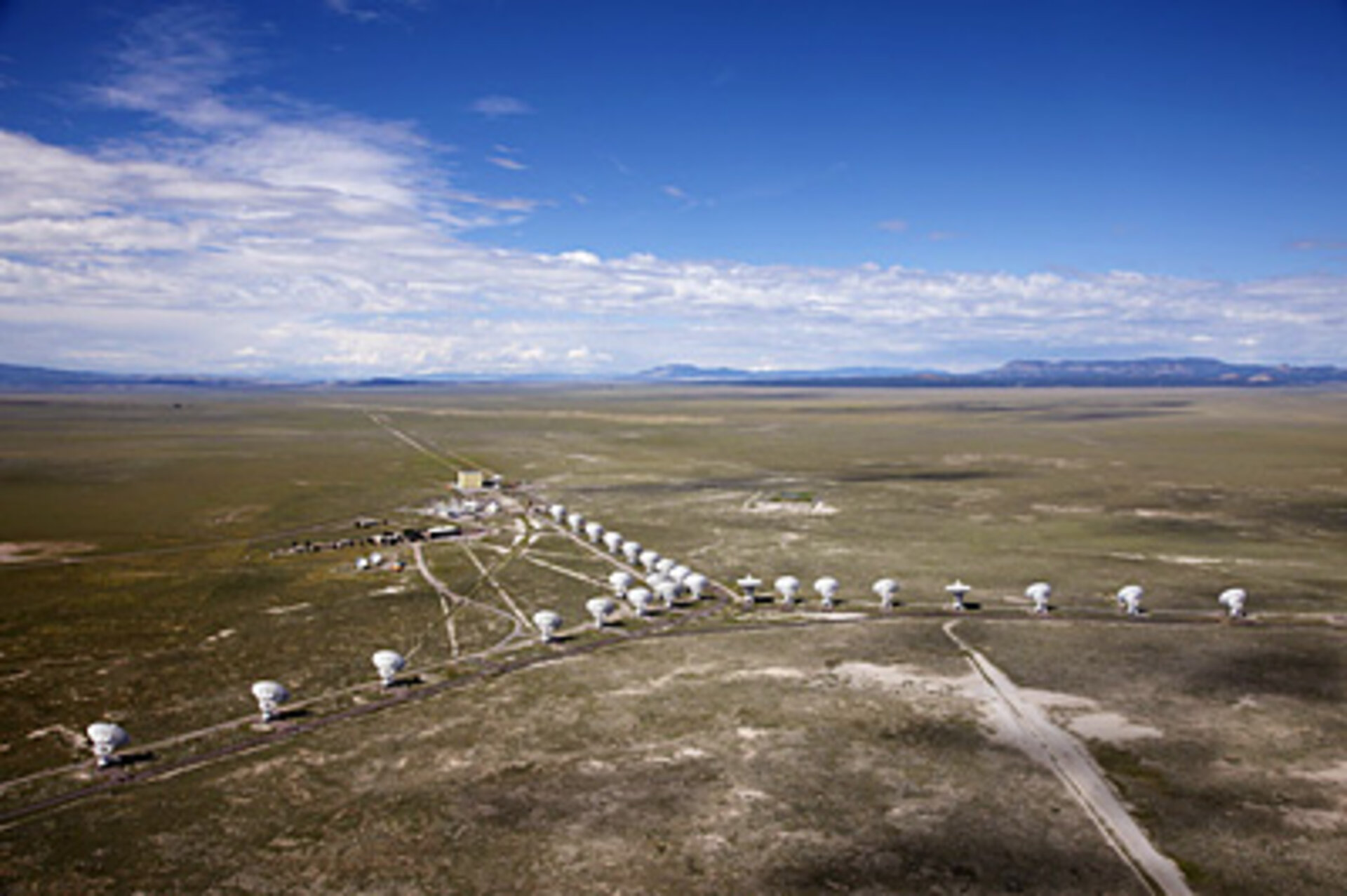 The Very Large Array is a collection of 27 radio antennas