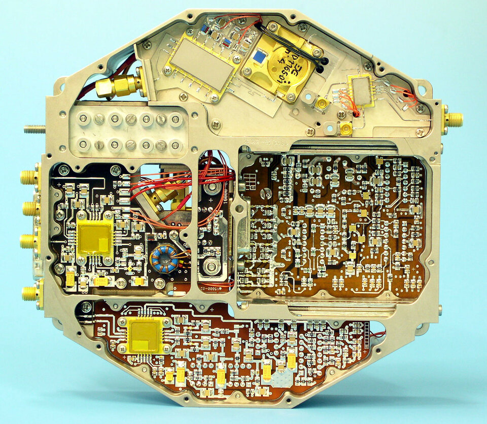 A LICEF radiometric receiver: the eyes of MIRAS