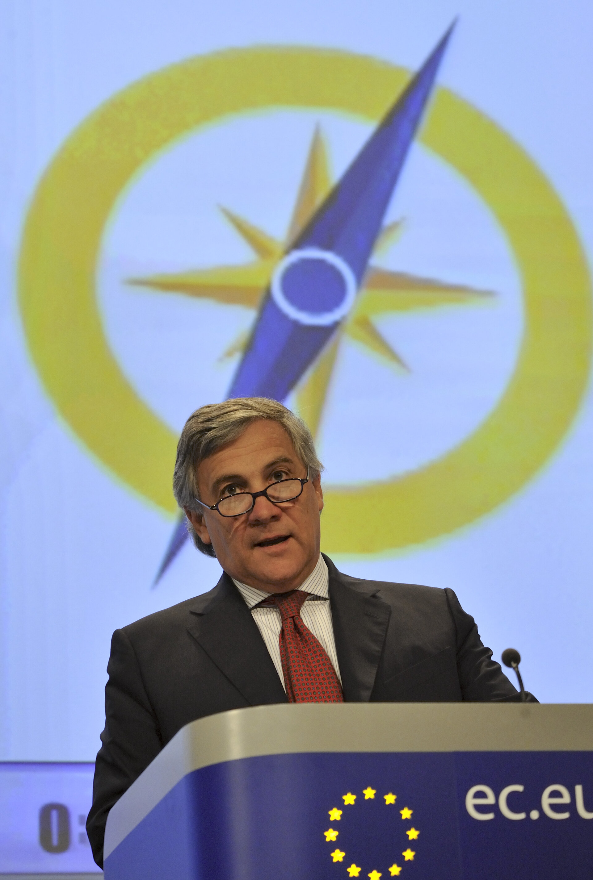 EGNOS press conference: Antonio Tajani