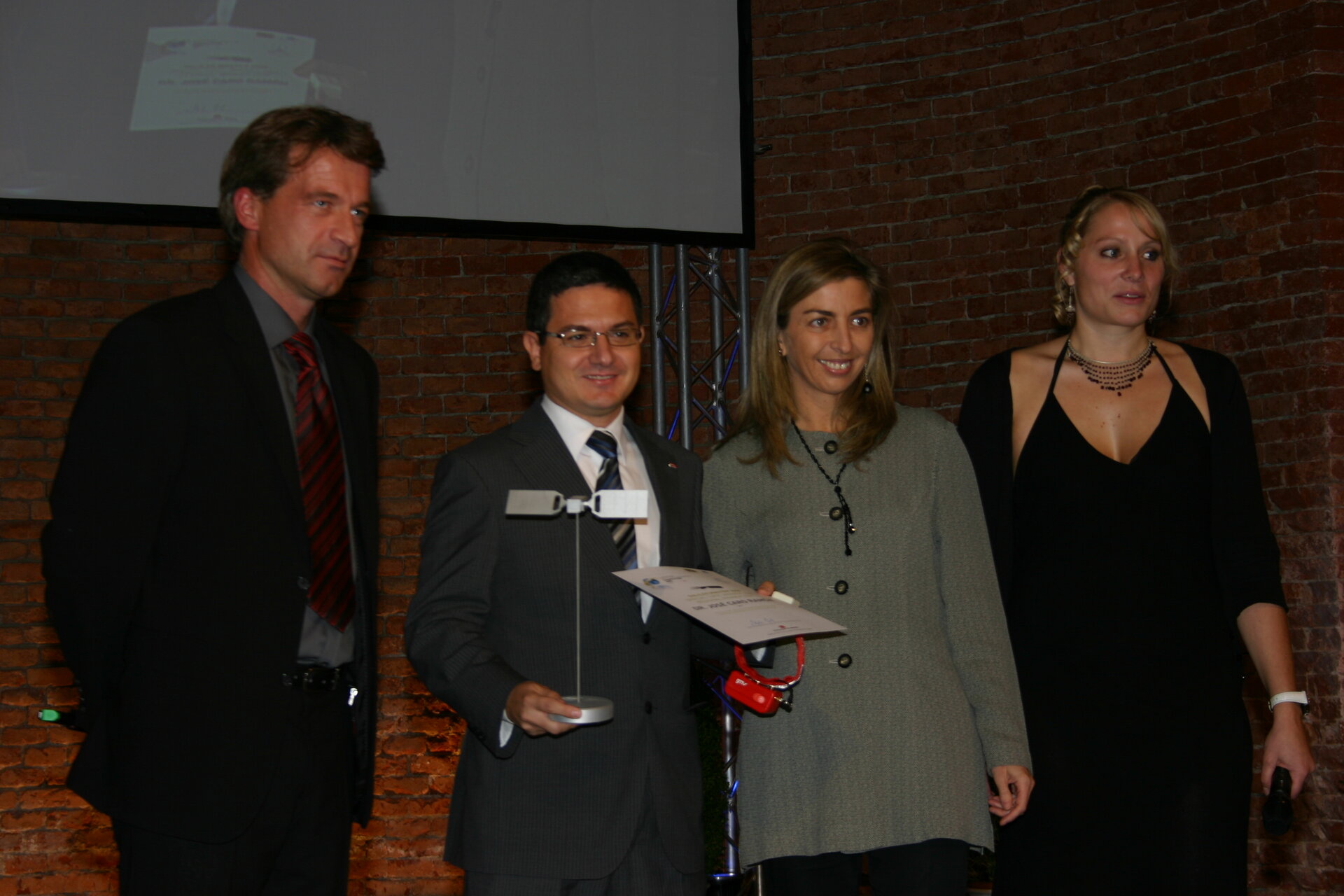 José Caro Ramón receives Galileo Master 2009 prize