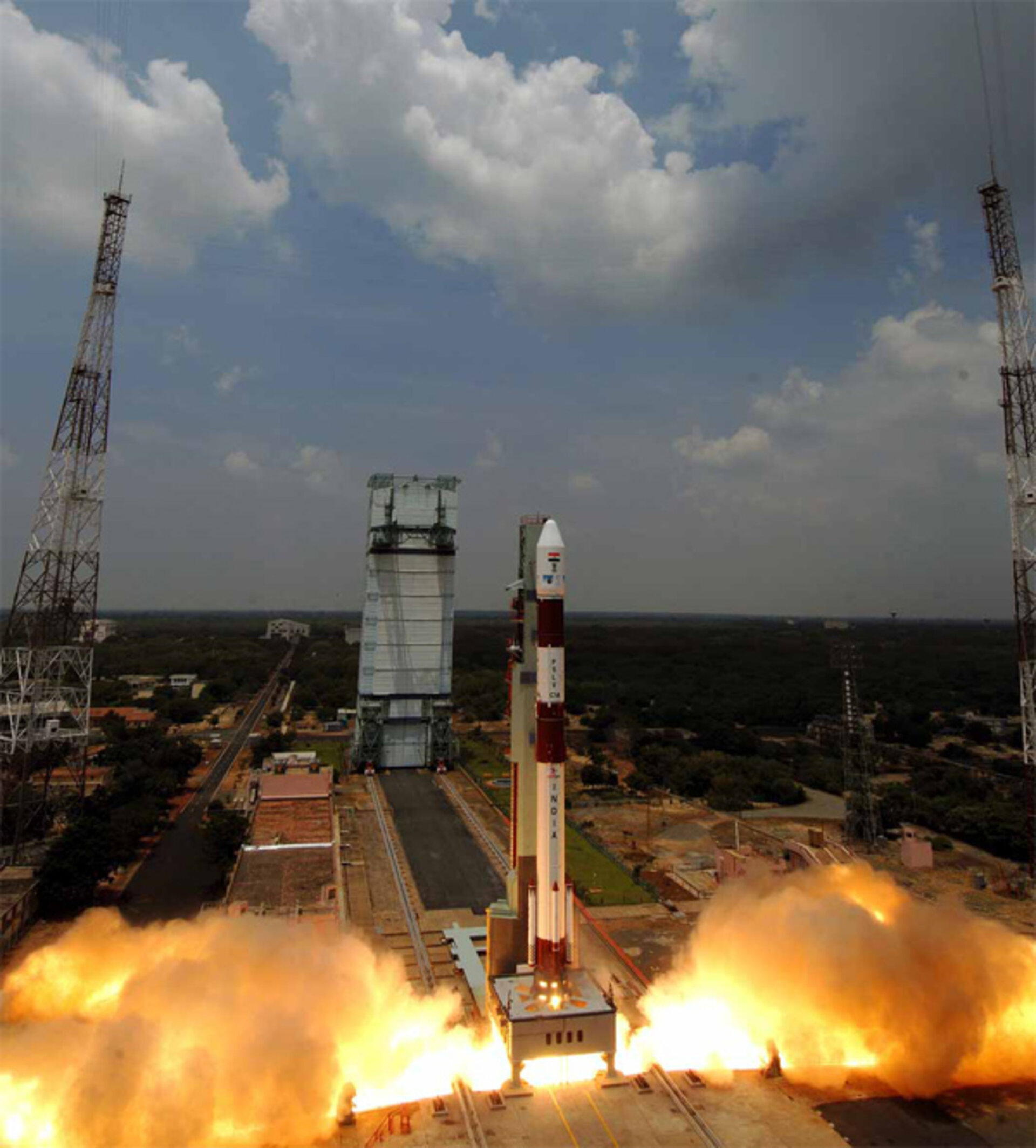 Rubin 9.2 lyfte tillsammans med fem andra nanosatelliter tillsammans med den indiska jordobservationssatelliten Oceansat-2.