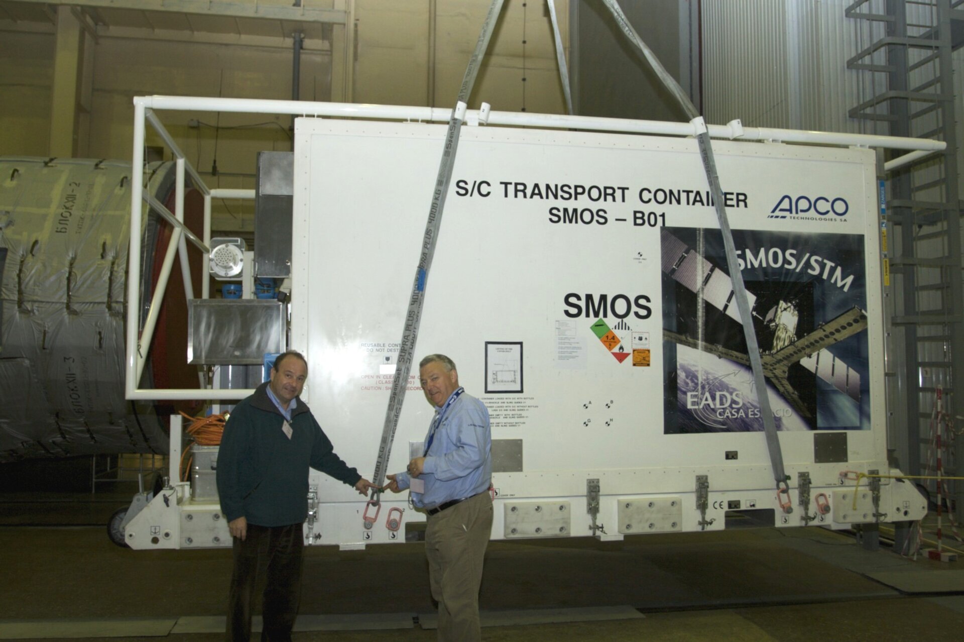 SMOS container arrival