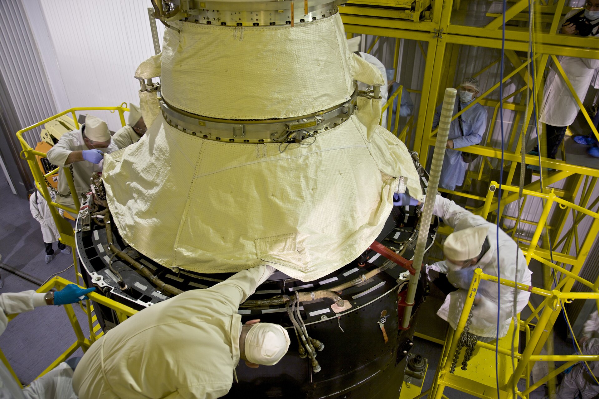 SMOS joins upper stage