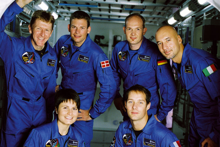 ESA astronauts new recruits