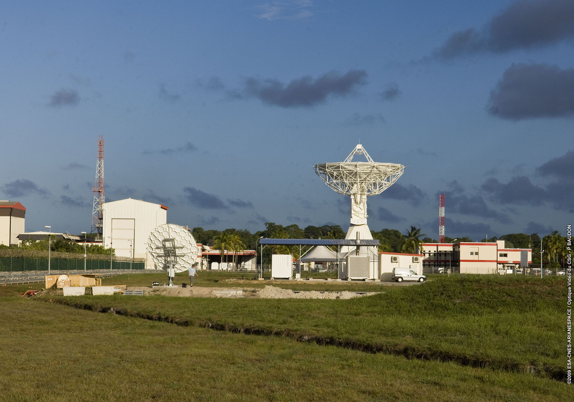 Die Galileo-Bodenstation in Kourou