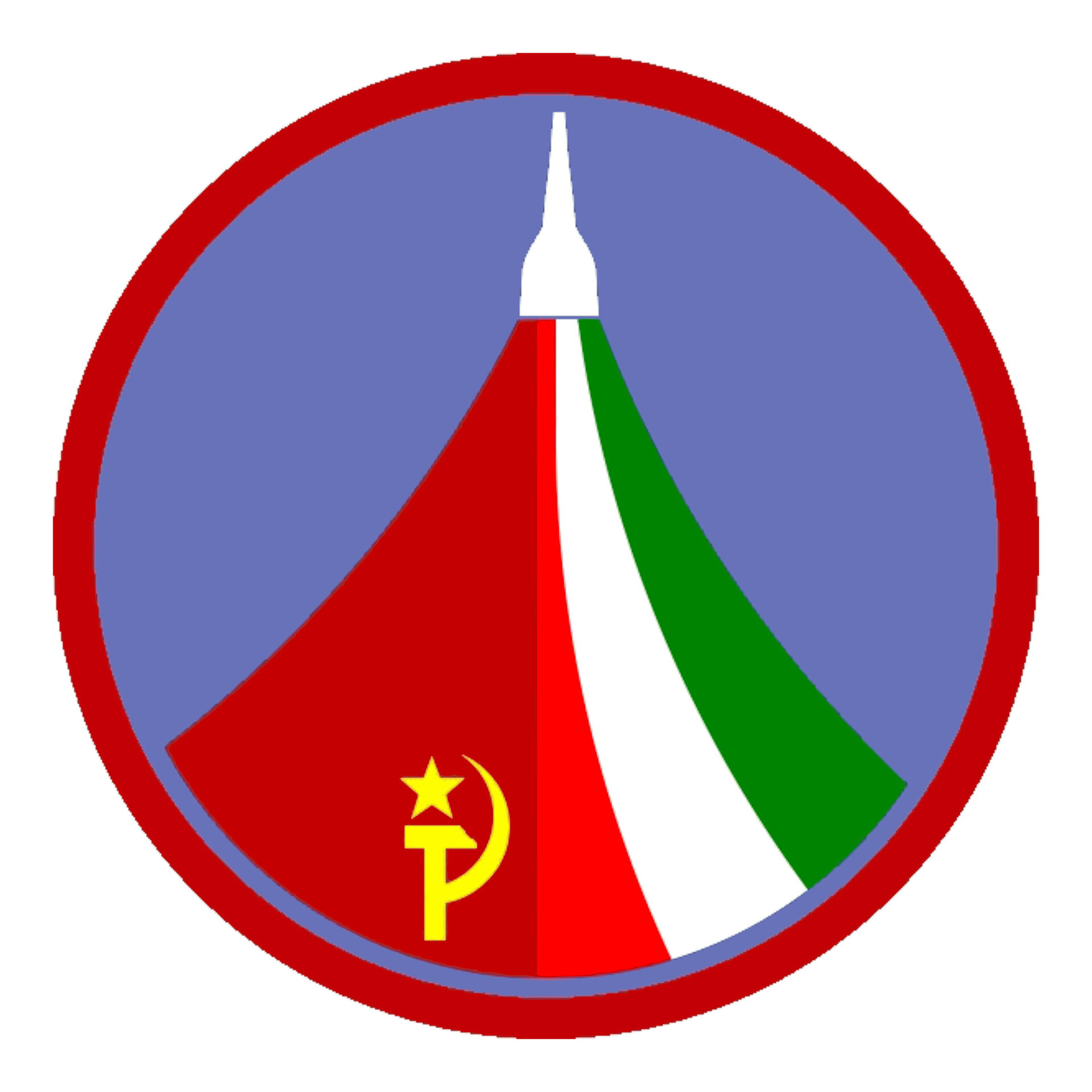 Soyuz 36 patch, 1980