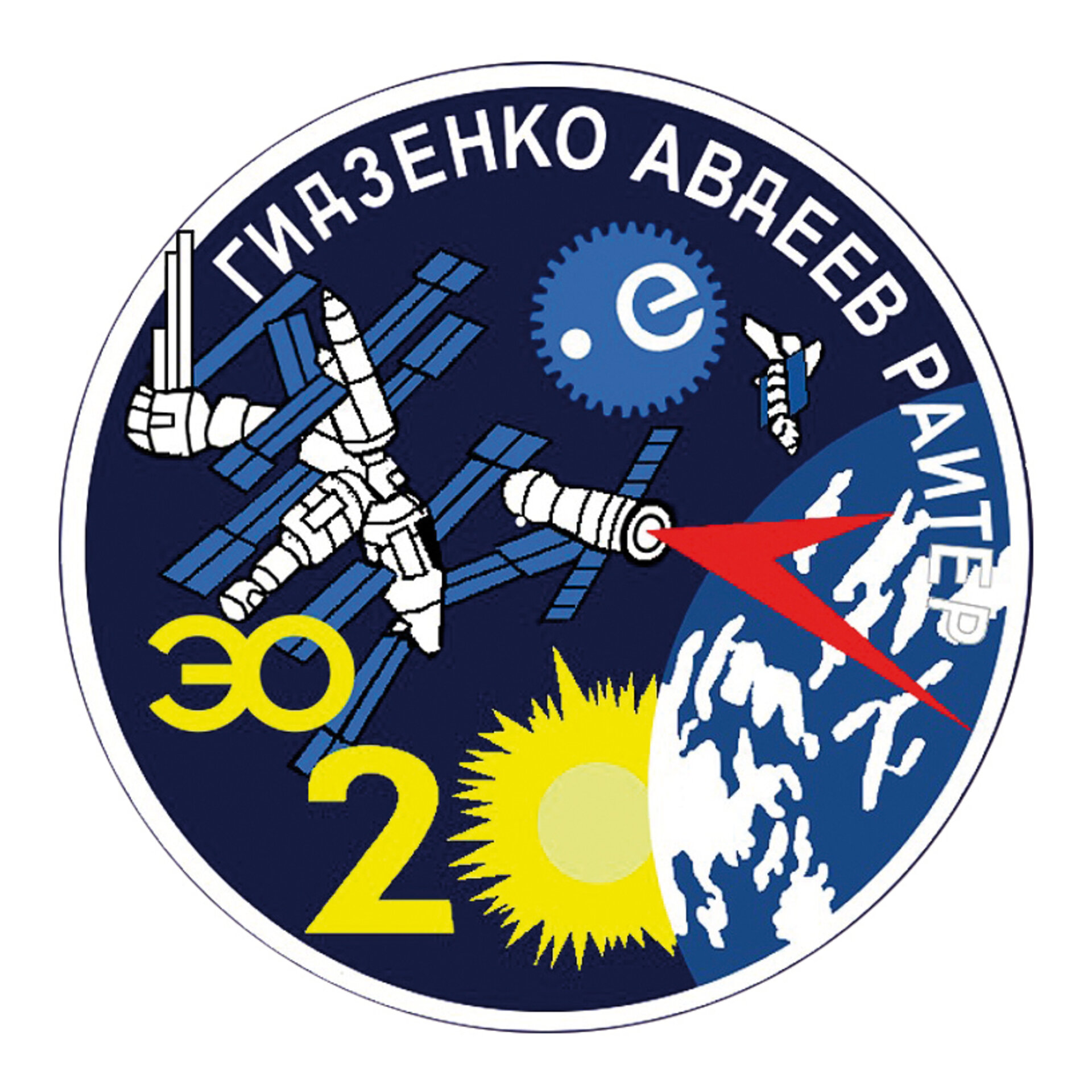 Soyuz TM-22 flight patch, 1995