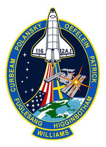 STS-116 patch, 2006