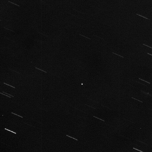 The dot in the centre is Rosetta