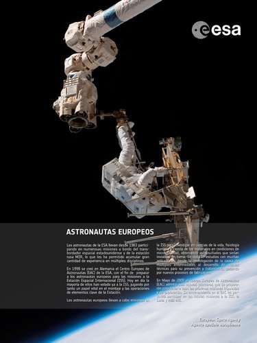 ASTRONAUTAS EUROPEOS