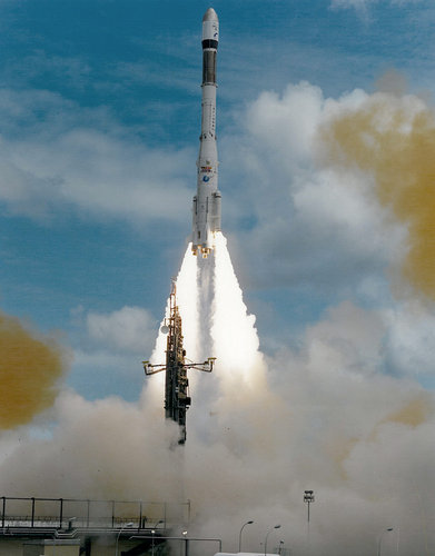 Launch of an Ariane 3,  4 August 1984