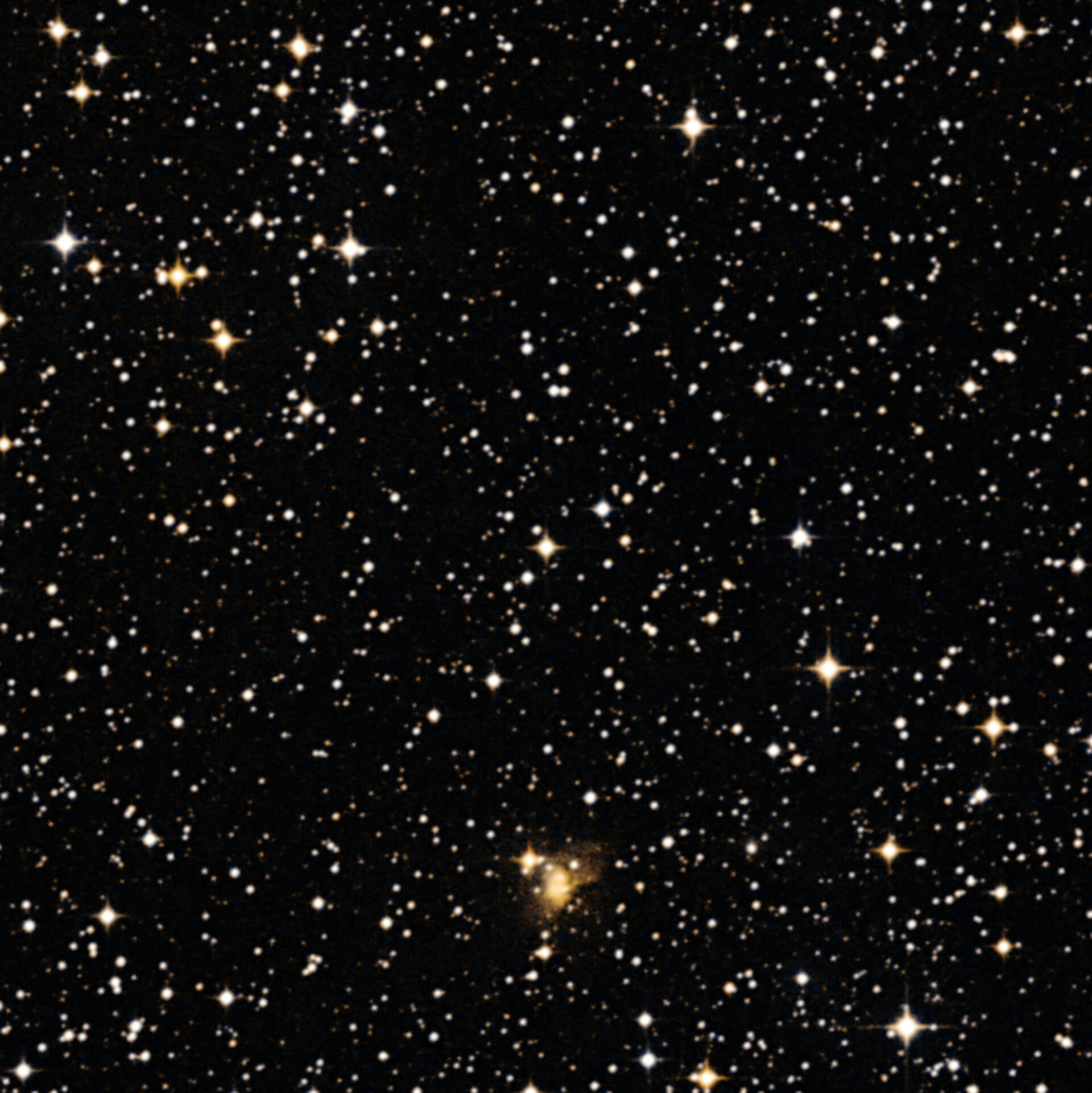 Corot observerar tusentals stjärnor.