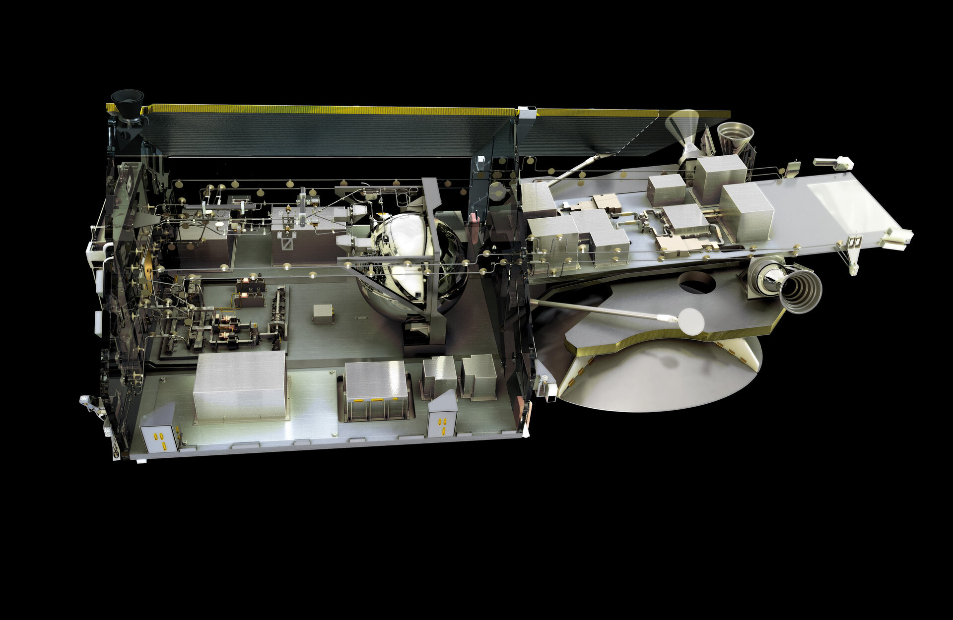 Inside the CryoSat-2 satellite