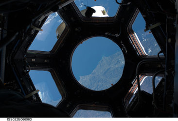 Full panoramic view of Earth from Cupola