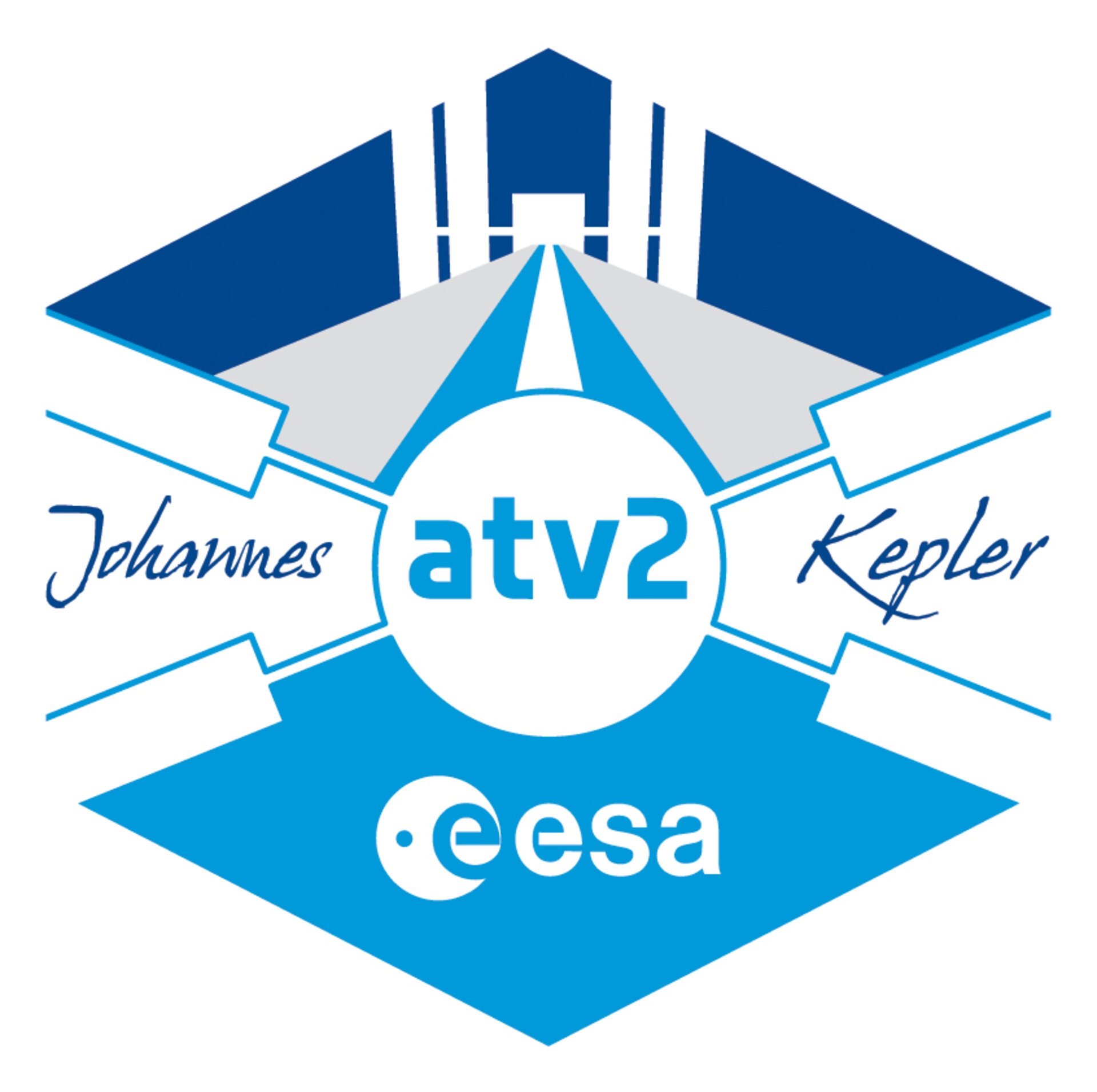 Logo de ATV-2 <i>Johannes Kepler</i> mission